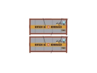 Pirata PI22344 - N - Tankcontainer 20 BERTSCHI - grau (2 Stück)